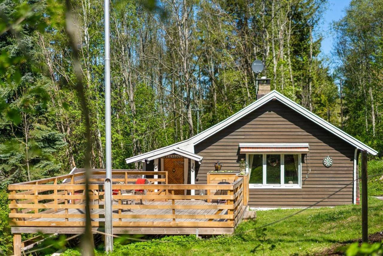 Beautiful Cabin By Mjosa. Villa Stange Exterior foto