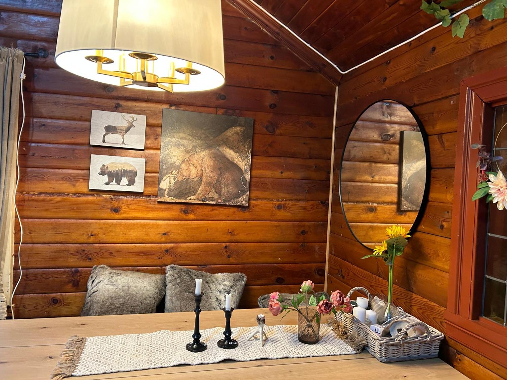 Beautiful Cabin By Mjosa. Villa Stange Exterior foto