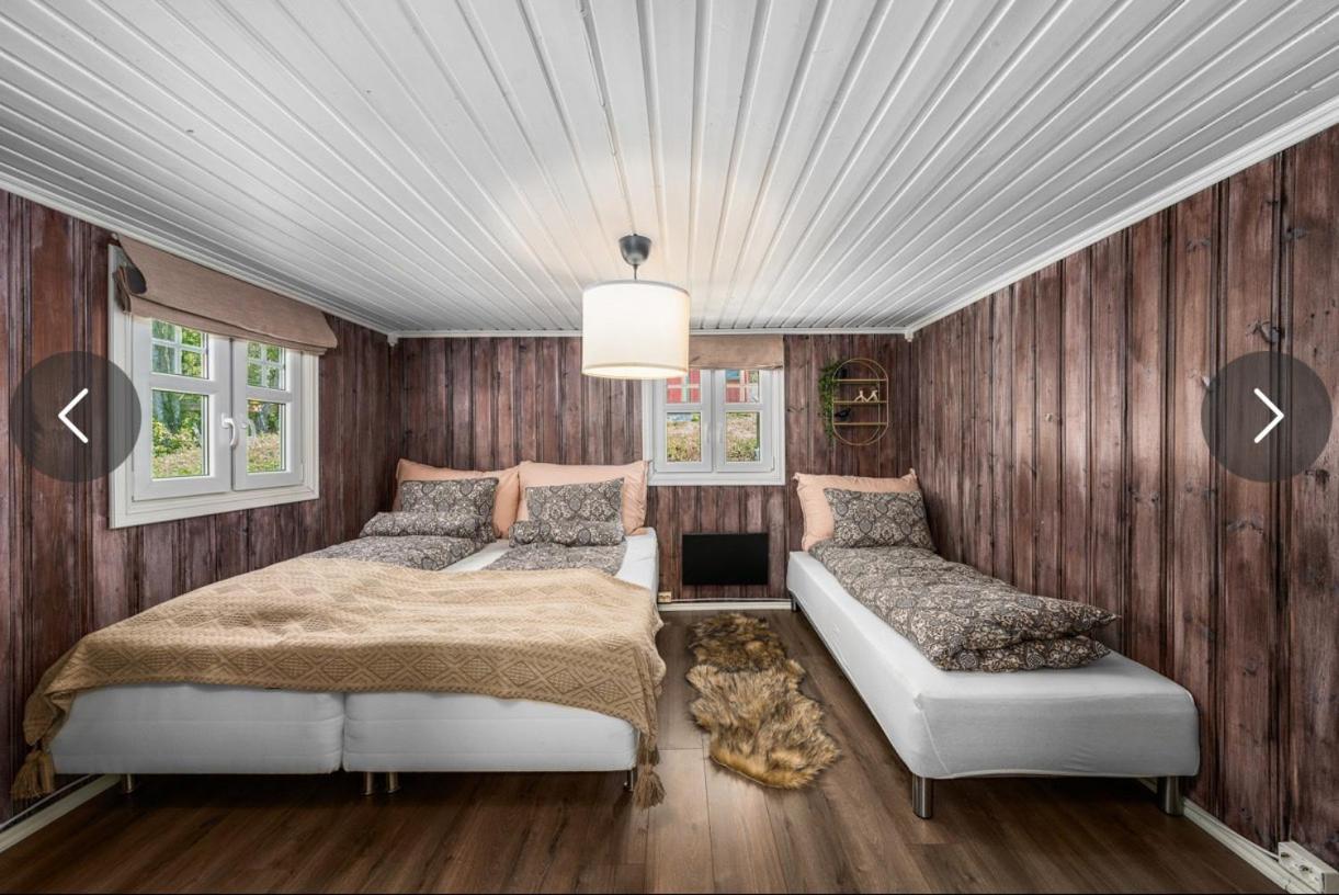 Beautiful Cabin By Mjosa. Villa Stange Exterior foto