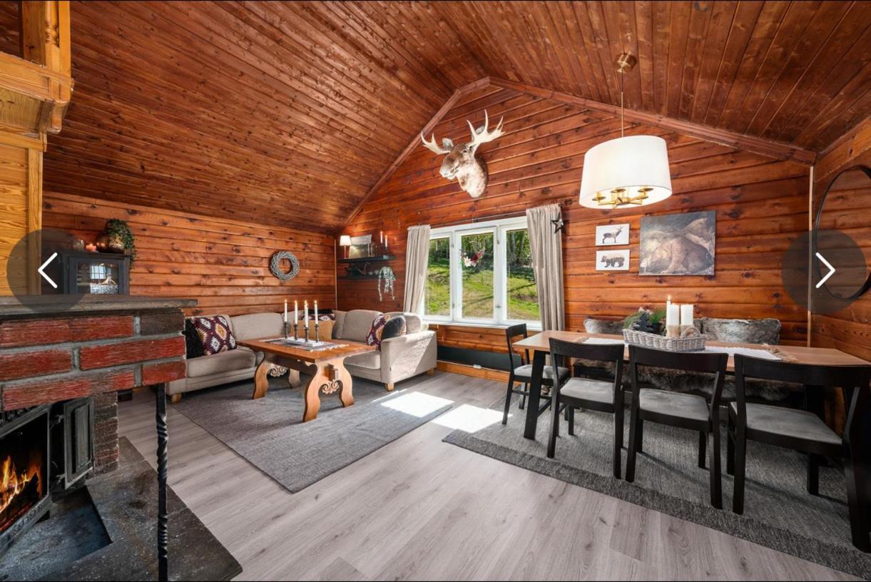 Beautiful Cabin By Mjosa. Villa Stange Exterior foto